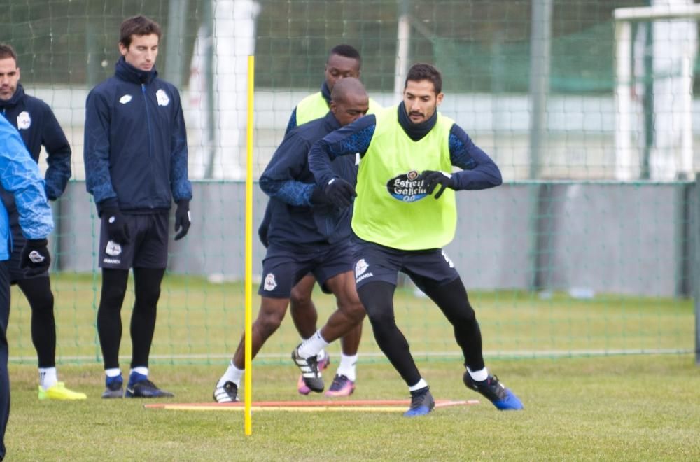 El jugador francés ha entrenado toda la semana al ritmo de sus compañeros. Davy Roef también está entre los escogidoso por el técnico, que ha optado por llevarse a los tres porteros a Eibar.