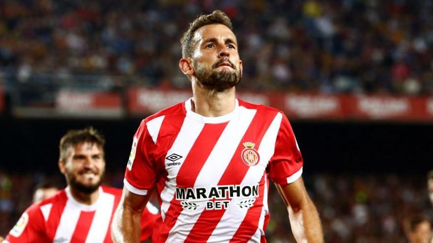 Stuani al Camp Nou.