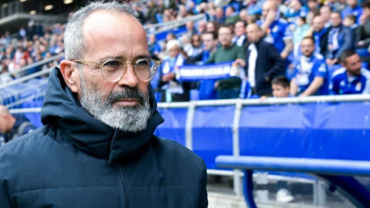 Álvaro Cervera, en el Tartiere
