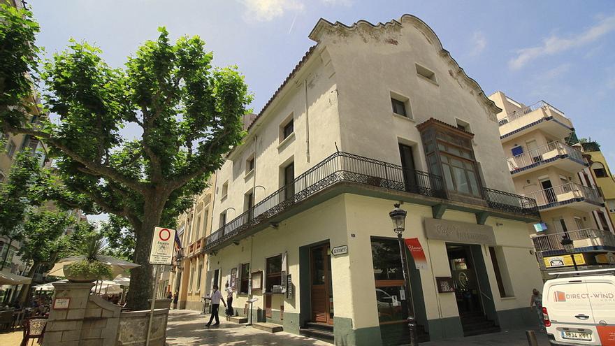 Exterior del Cafè Terrassans de Blanes