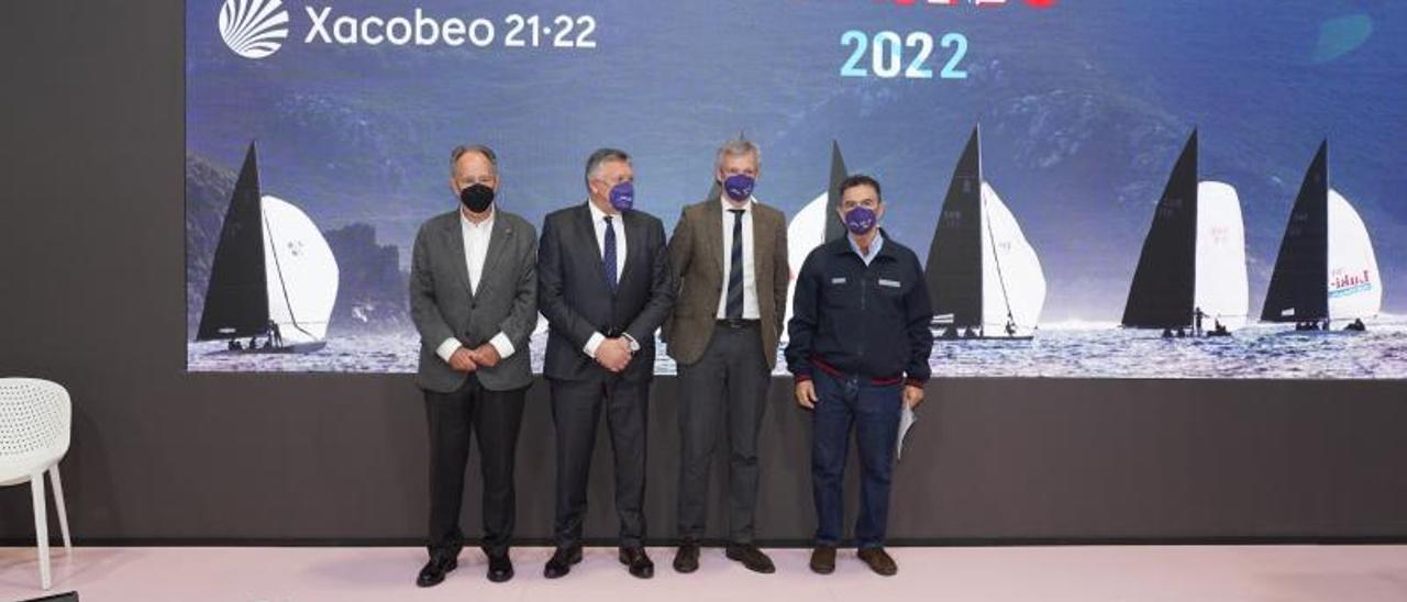 Presentación del Campeonato del Mundo de Vela 6 Metros en la feria Fitur de Madrid. |   // FDV