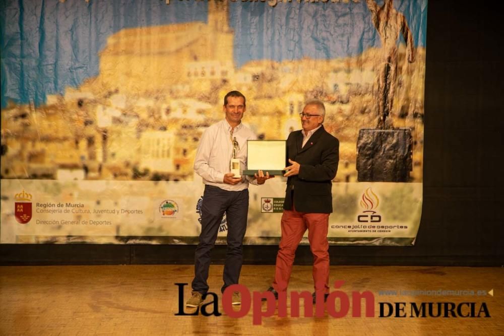 Gala de premios al Deporte murciano en Cehegín