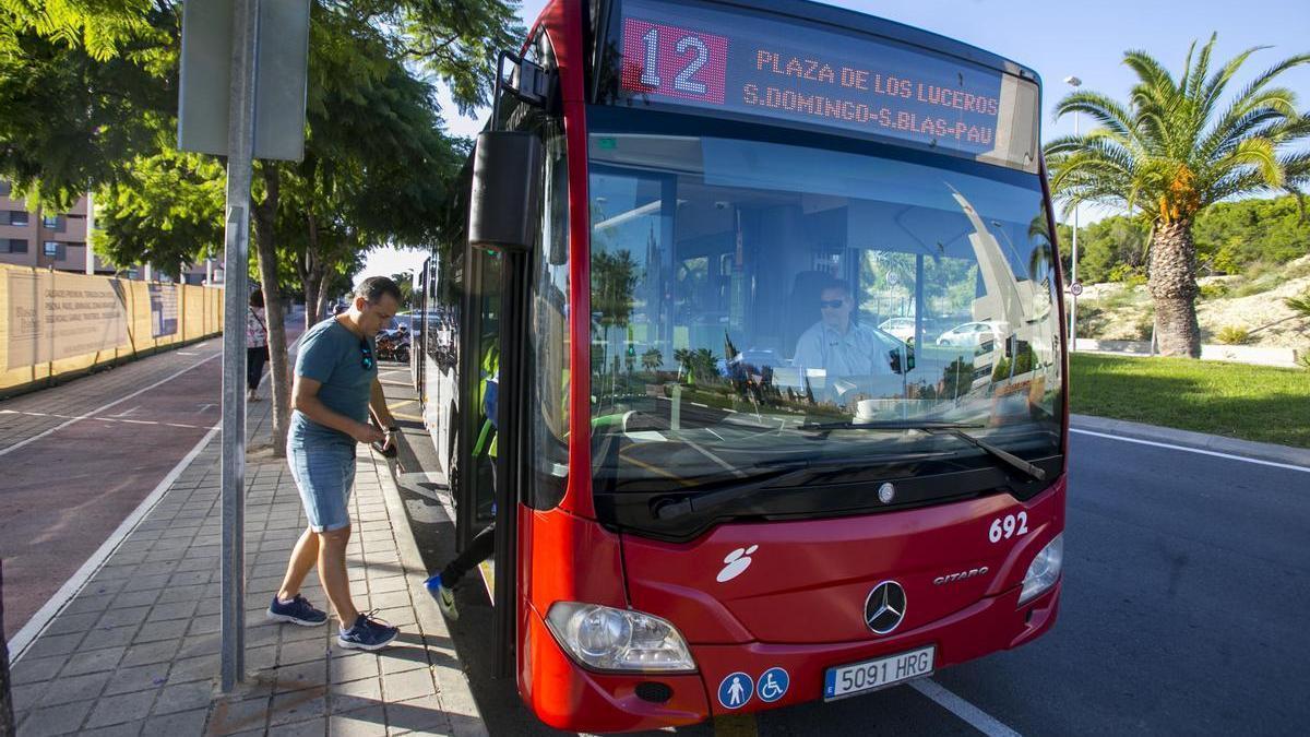 Un autobús de la línea urbana