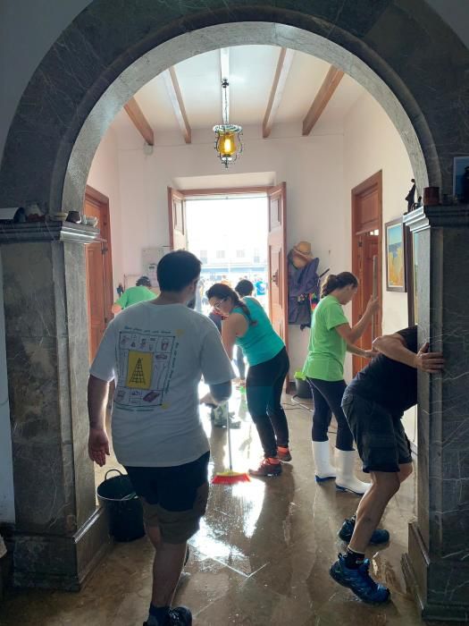 Una riada de solidaridad inunda Sant Llorenç