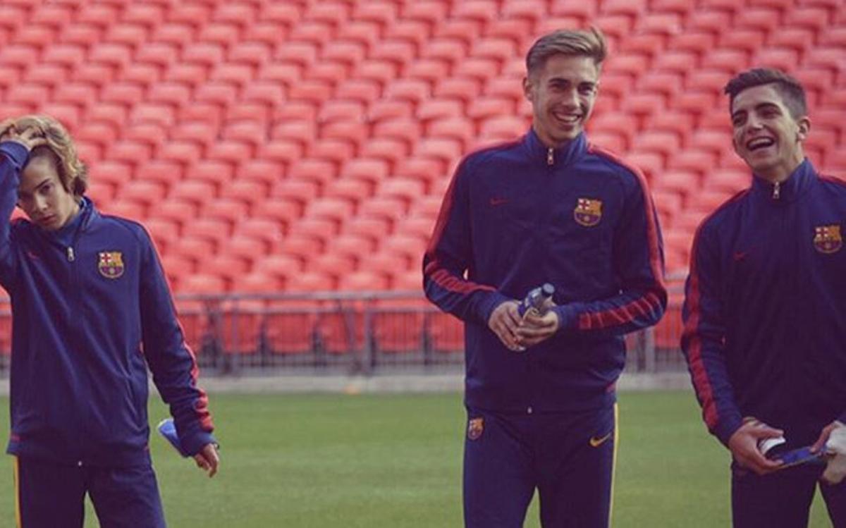 Los jugadores del Juvenil B disfrutaron en Wembley Los jugadores del Juvenil B disfrutaron en Wembley