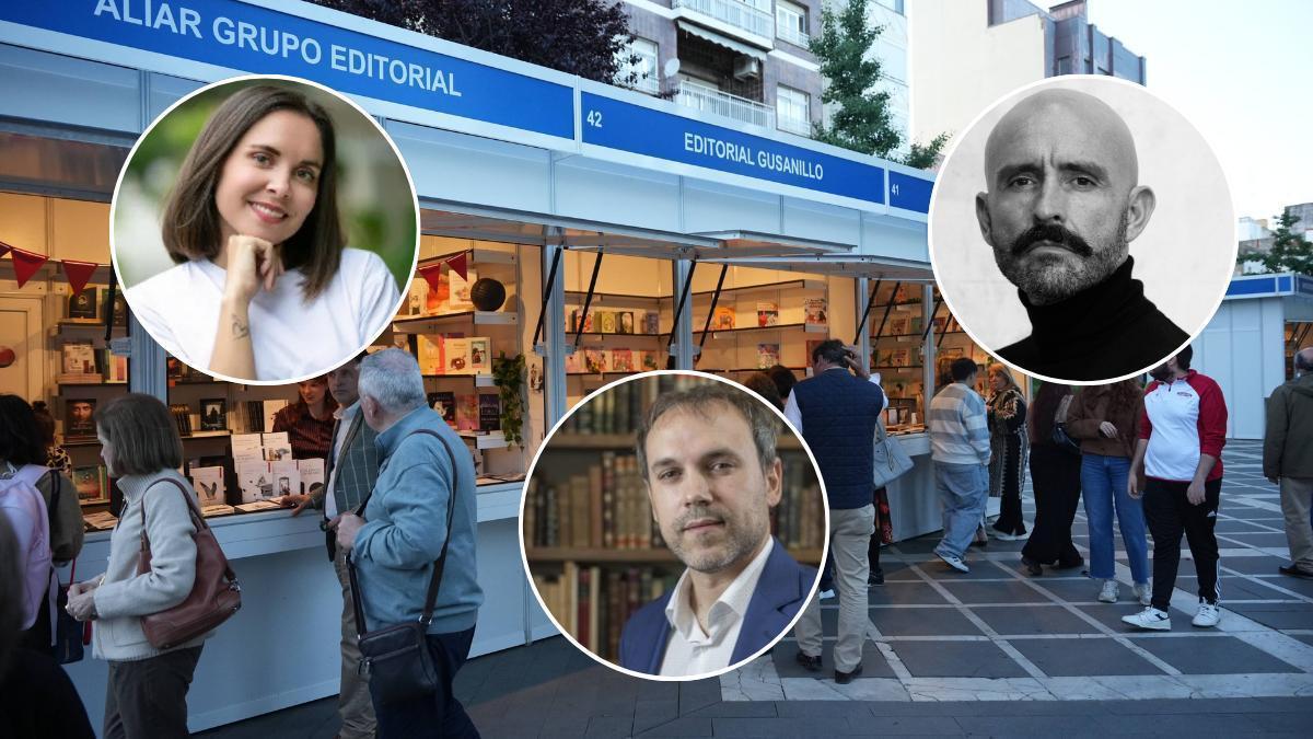 Violeta Reed, Jaime de los Santos y Luis Zueco, entre los nombres más reconocidos del domingo de la Feria del Libro de Badajoz 2026.