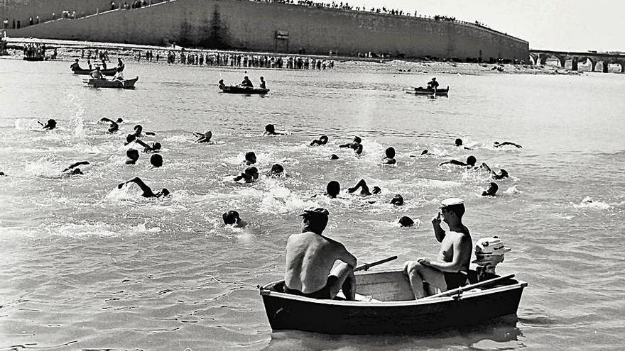 Competición de natación.