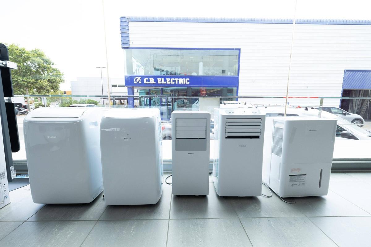 Aparatos de aire acondicionado portátiles en CB Electric
