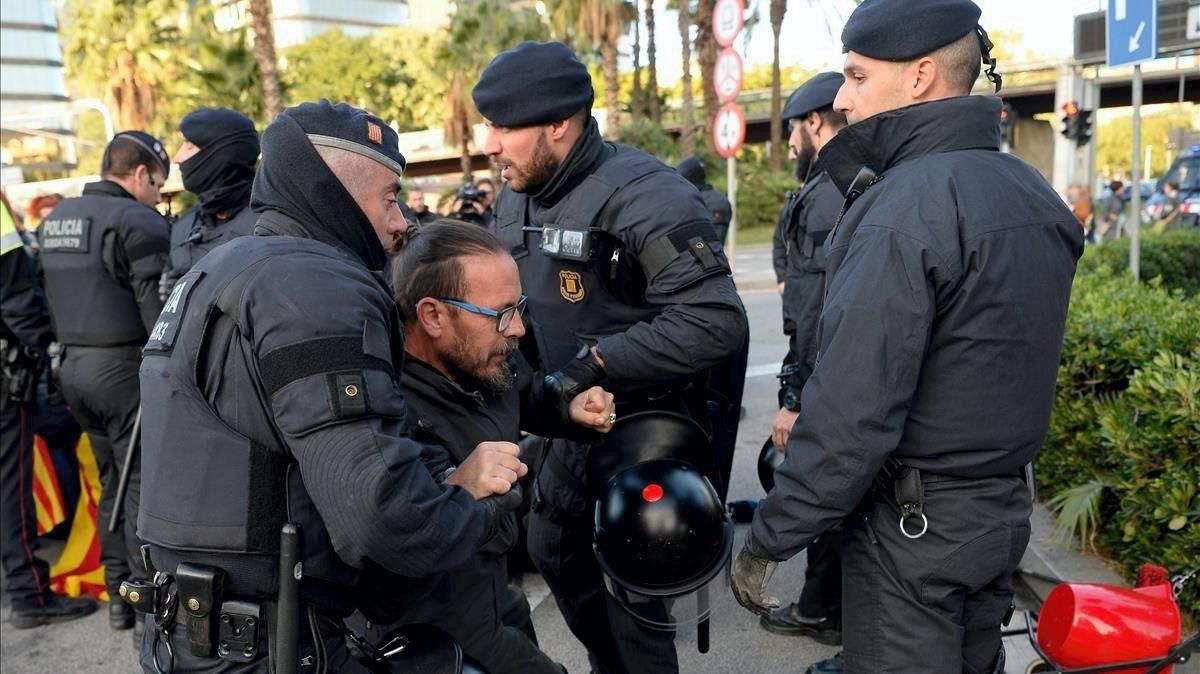 Huelga general en Cataluña