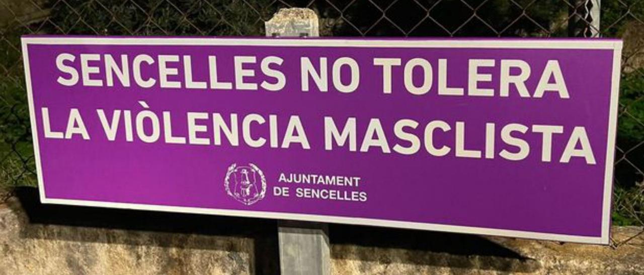 Sencelles y Biniali advierten:  «No toleramos la violencia machista»