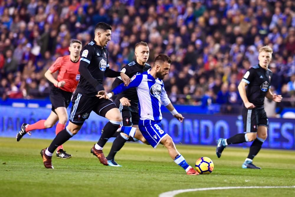 El Dépor cae ante el Celta en Riazor