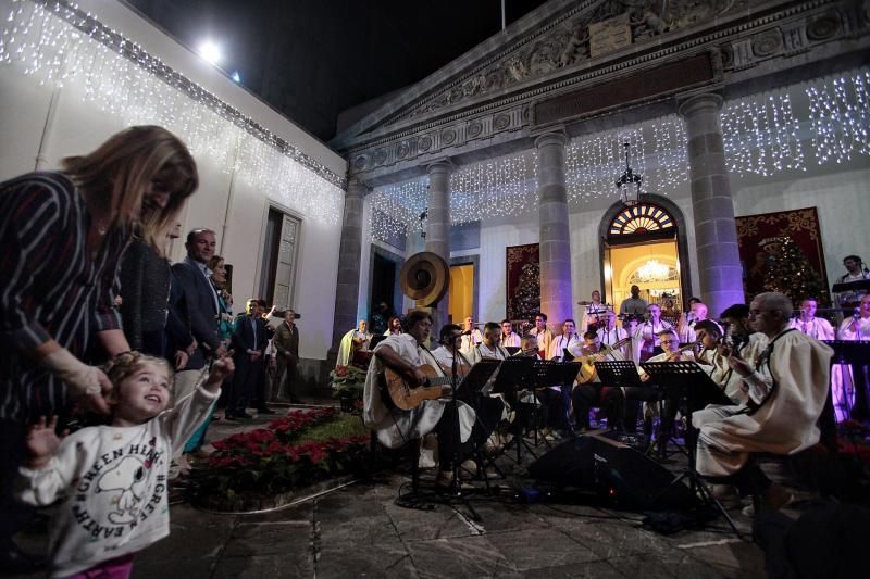 Inauguración del Belén del Parlamento de Canarias