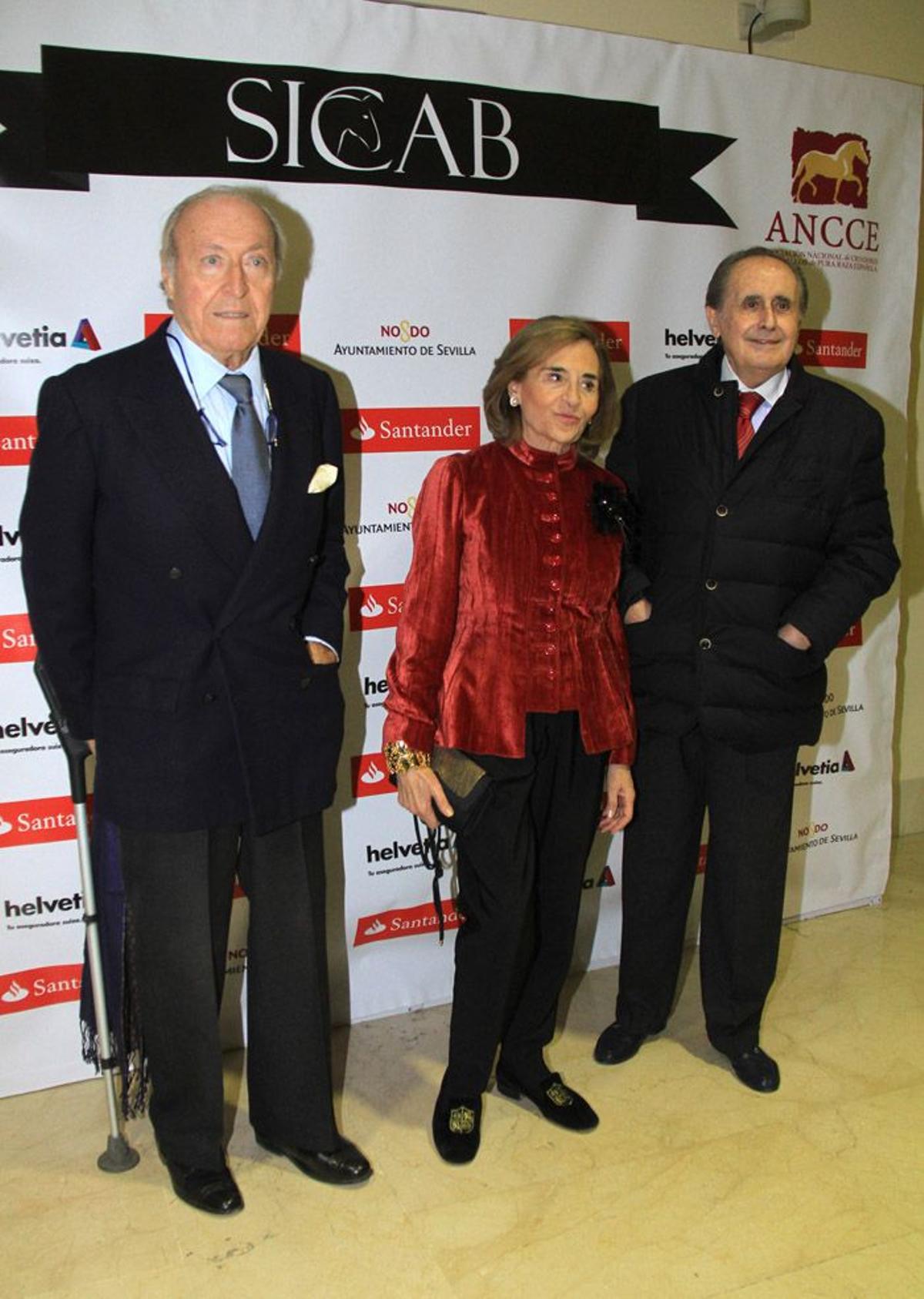 Tomás Terry y Jaime Peñafiel en los Premios Sicab 2014