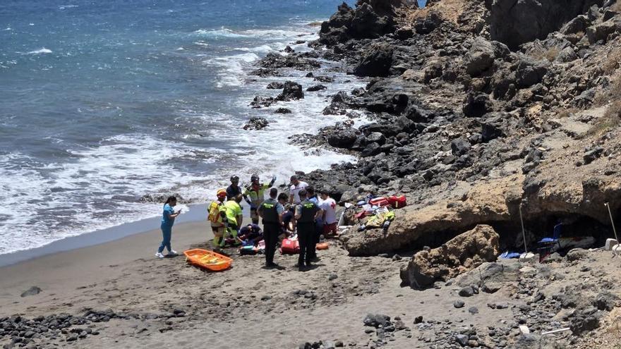 Fallece un hombre de 32 años ahogado en la playa de La Tejita, en Tenerife