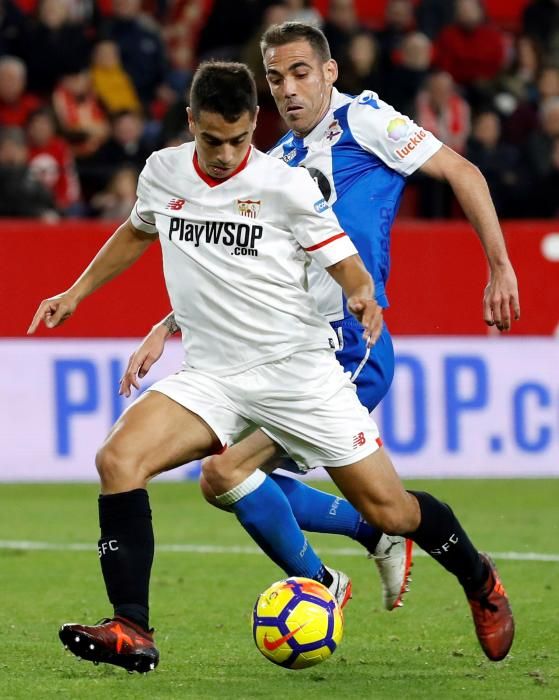 El Dépor cae 2-0 en Sevilla