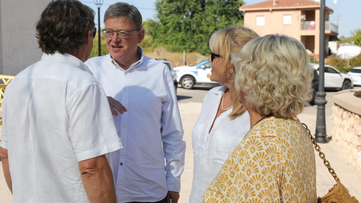 El presidente de la Generalitat en la Vall d&#039;Alcalà