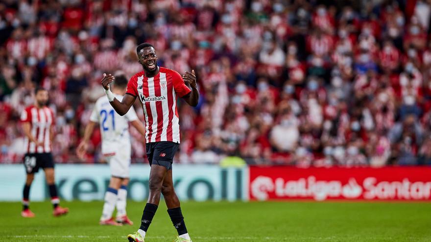 Peligra el récord de Iñaki Williams: sufre un esguince en su tobillo derecho