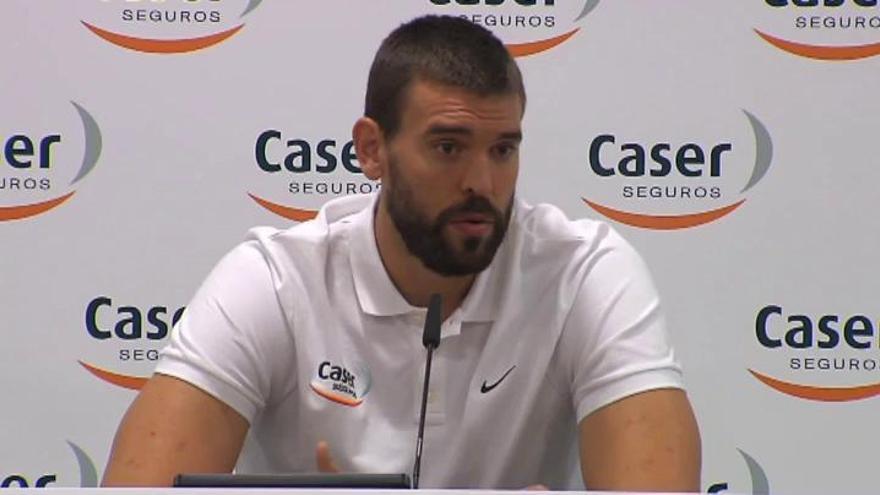 Marc Gasol: &quot;Acudo a la selección como invitado, las sensaciones en el pie tendrán la última palabra&quot;