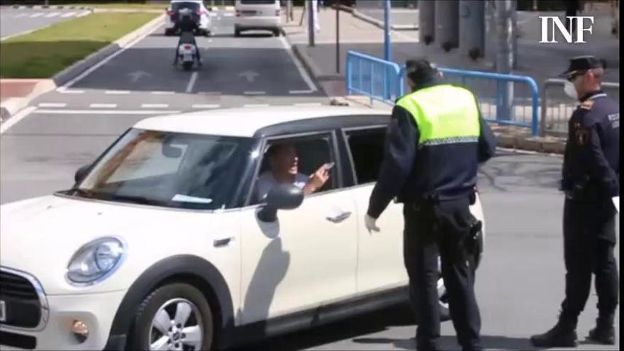 Dispositivo especial de la Policía Local de Alicante por el Covid-19