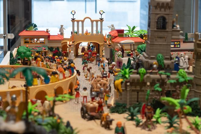 GALERÍA | Así es el belén de Playmobil instalado en el Museo Etnográfico