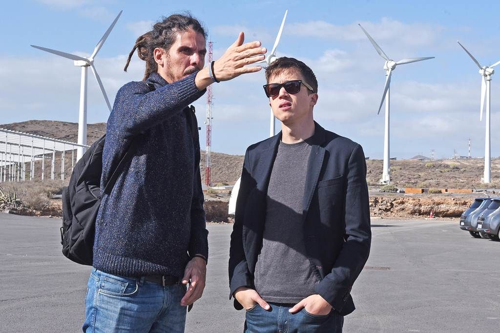 Alberto Rodríguez y Errejón, en una foto de archivo de 2019