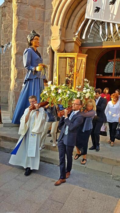 Gironella rep la Mare de Déu de Queralt