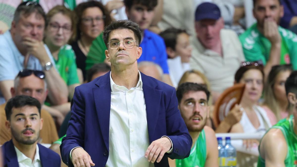 José Luis Pichel durante un partido del Amics.