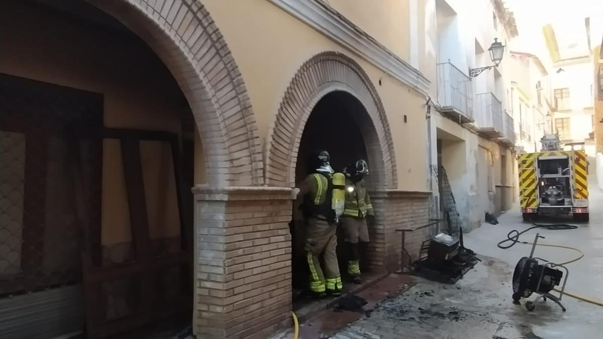 Incendio en Martín Piñero, paralela de Fernando V, a finales de año.