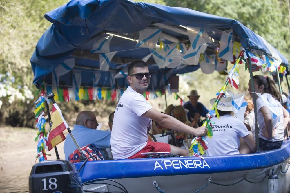 Jira de Os Caneiros en un día laborable