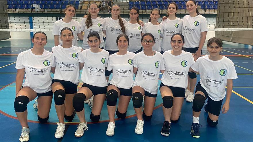 Club Voleibol Oliva-Gloriamar Piles unen fuerzas para la final autonómica cadete
