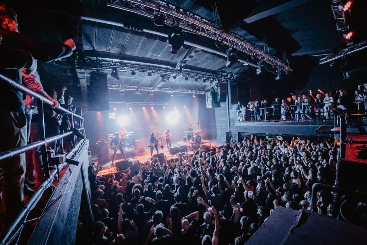 Concierto de El columpio asesino en Es Gremi.