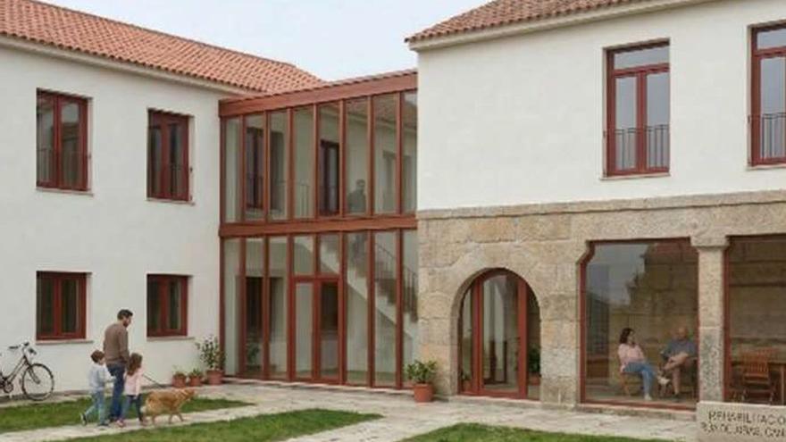 La remodelación de A Retirosa incluye una nueva planta en cada volumen