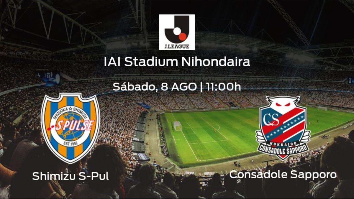 Jornada 9 de Liga Japonesa J1: previa del encuentro Shimizu S-Pulse - Consadole Sapporo