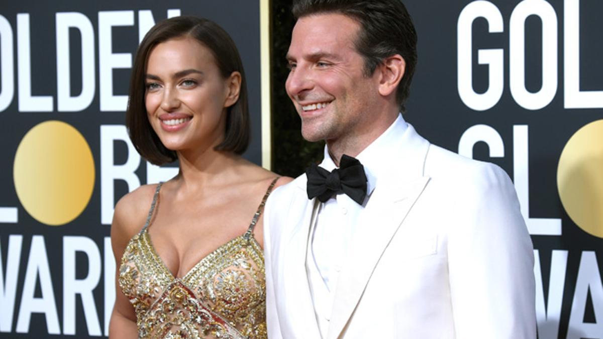 Globos de Oro 2019: Irina Shayk y Bradley Cooper triunfan en la alfombra roja