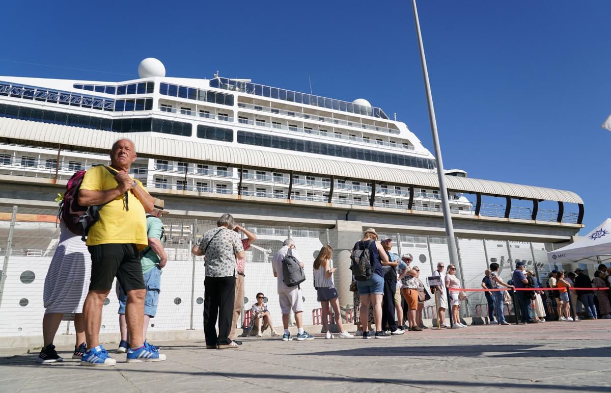 Cruceristas en Andalucía