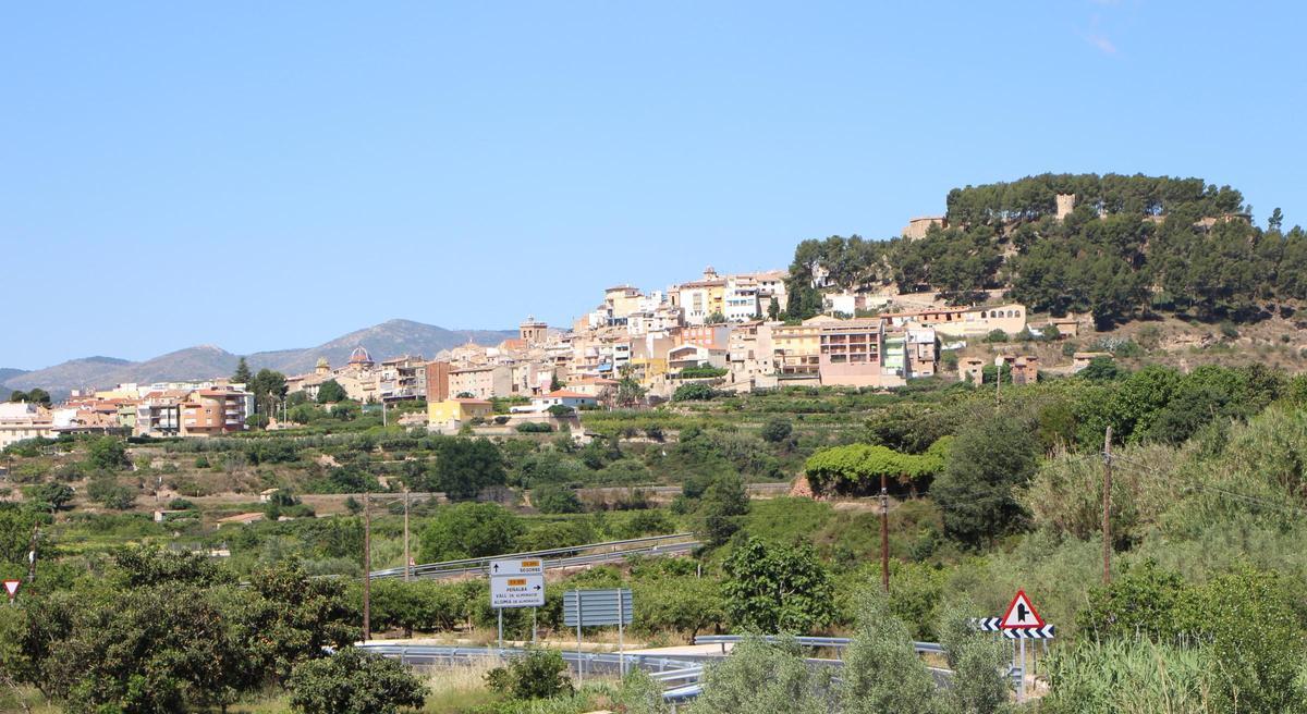 Segorbe, huerta y castillo.
