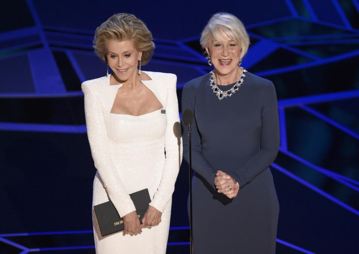 Jane Fonda i Helen Mirren han fet broma amb la seva edat i la de Gary Oldman, a qui han entregat l’Oscar al millor actor.