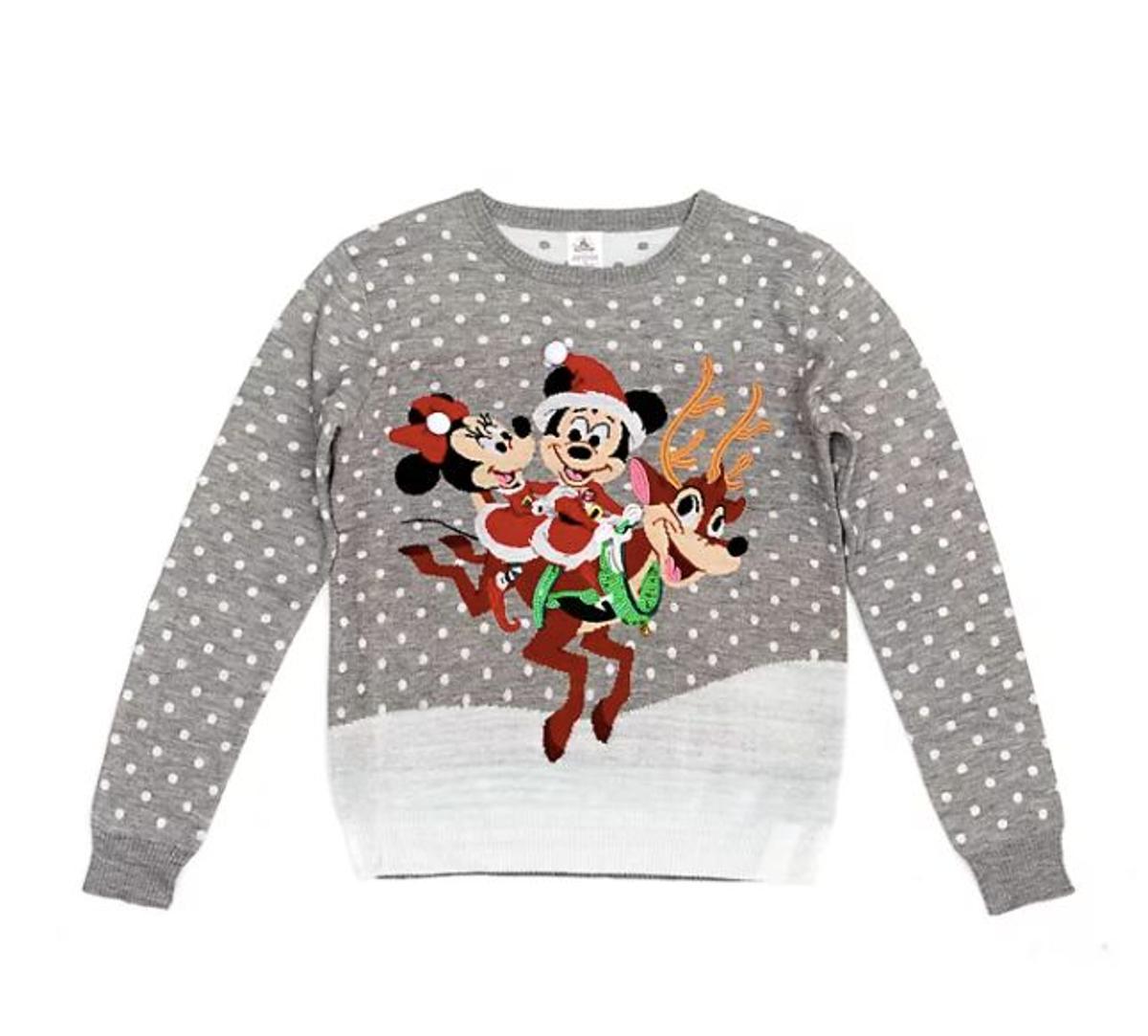 Jersey navideño de Mickey y Minnie