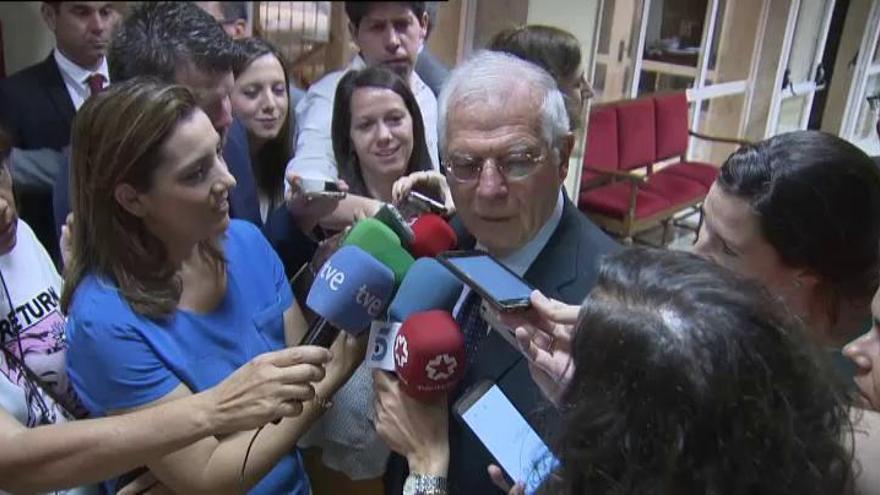 Borrell: "No se le va a prohibir al señor Torra que diga lo que quiera decir"