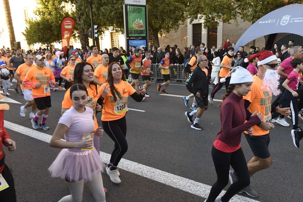 La San Silvestre 2025 en Murcia, en fotografías