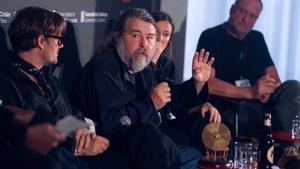 Encuentro con la prensa y los fans del director británico de culto Ben Wheatley (Kill List, Turistas, Free Fire) durante el Festival Internacional de Cine de Sitges. Foto de Zowy Voeten