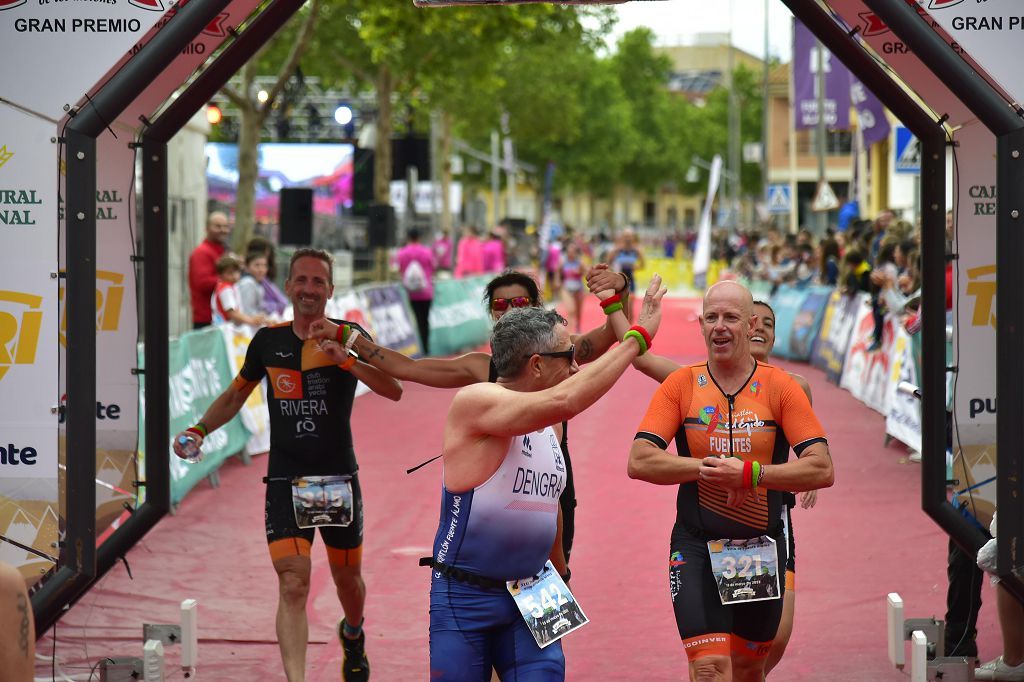 Llegada del triatlón de Fuente Álamo (I)