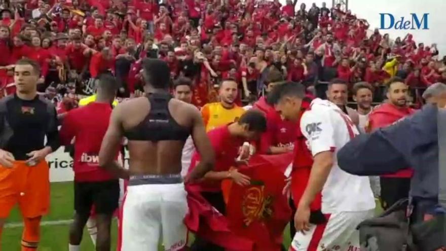 Así ha celebrado el Real Mallorca el ascenso a Segunda División