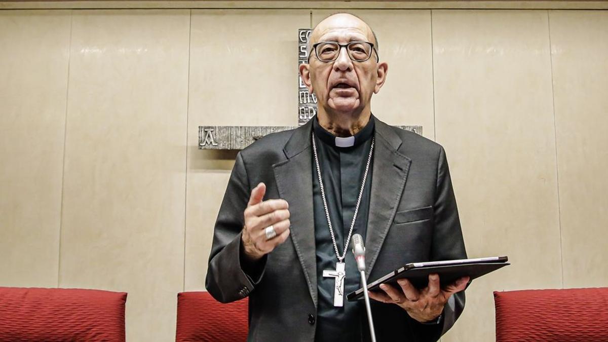 El presidente de la Conferencia Episcopal, el cardenal Omella.