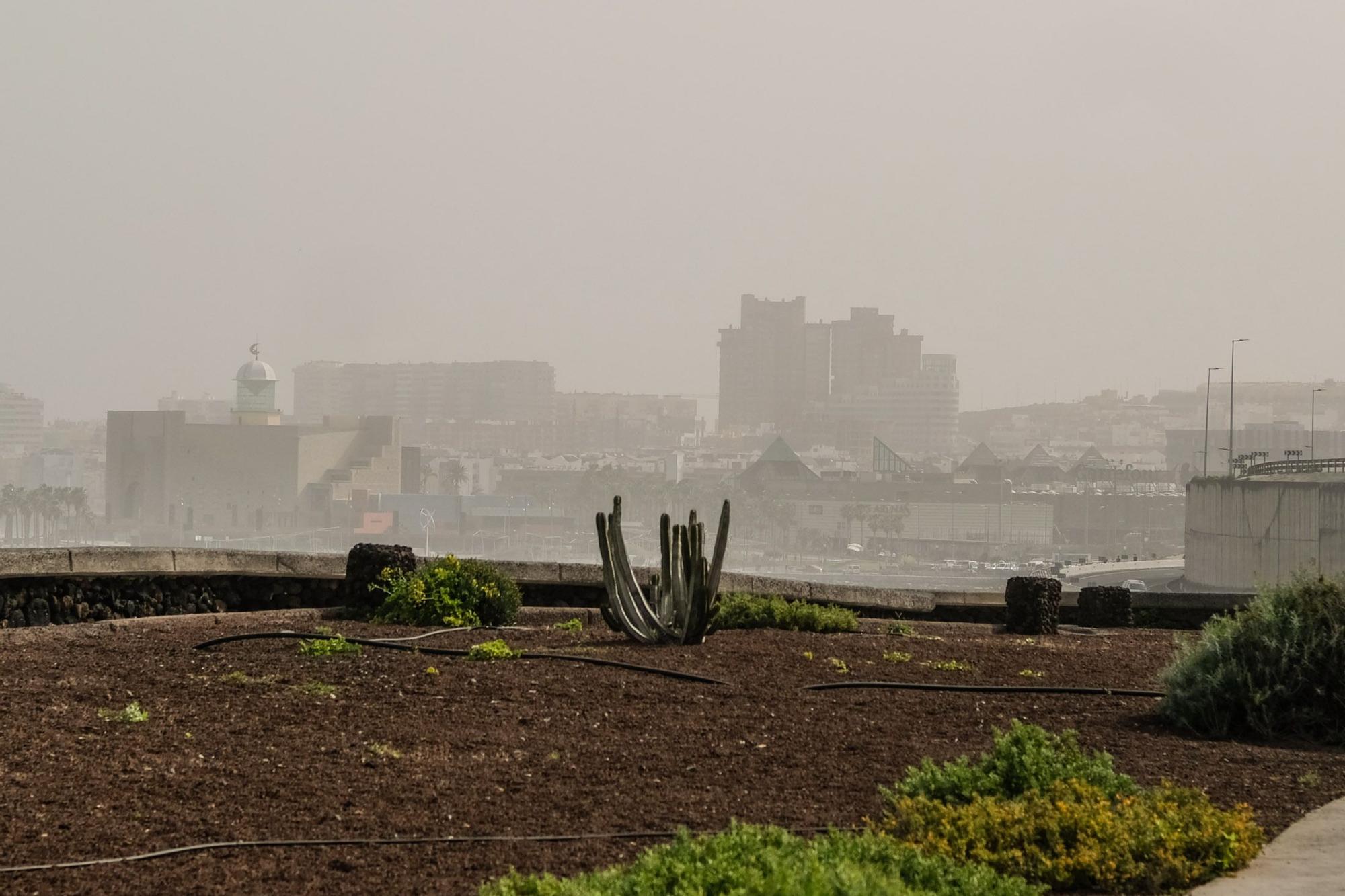 Calima en Gran Canaria