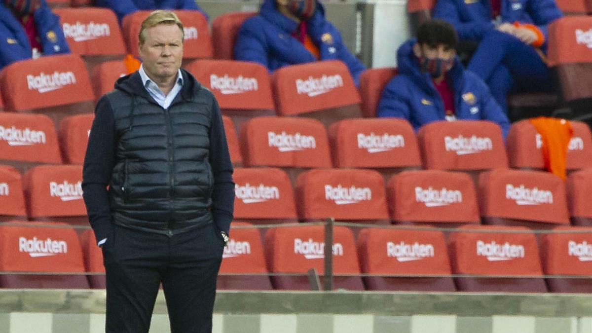 Koeman: "Messi juega siempre de inicio si está bien, pero tenía molestias"