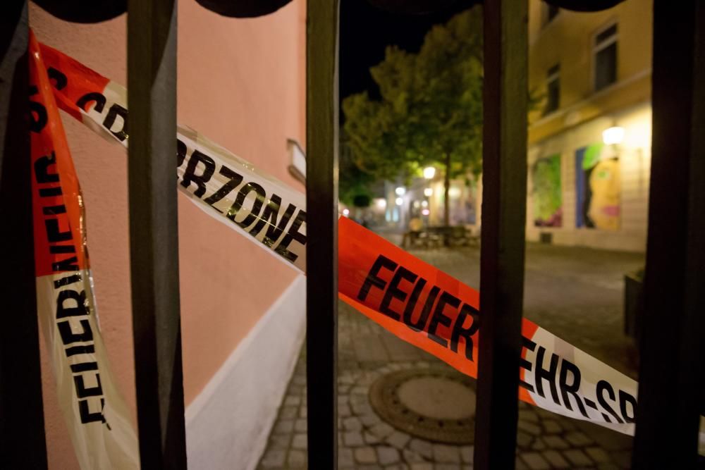 Un muerto y 12 heridos por una bomba en un bar de Alemania