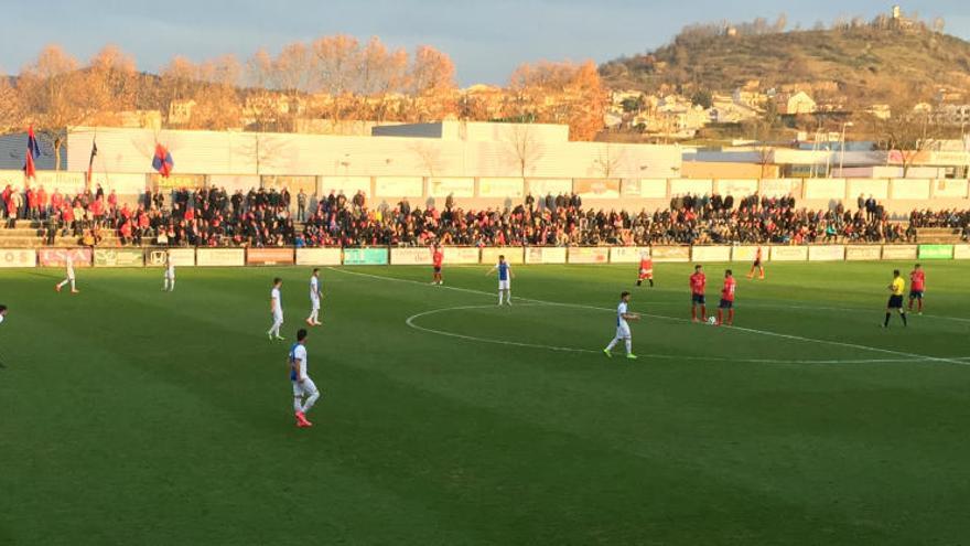 Triste despedida del Hércules a 2015 en Olot