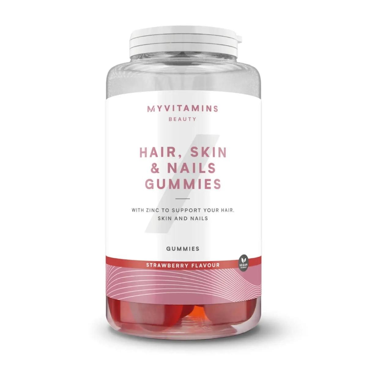 Hair, skin & nails gummies, de Myvitamins