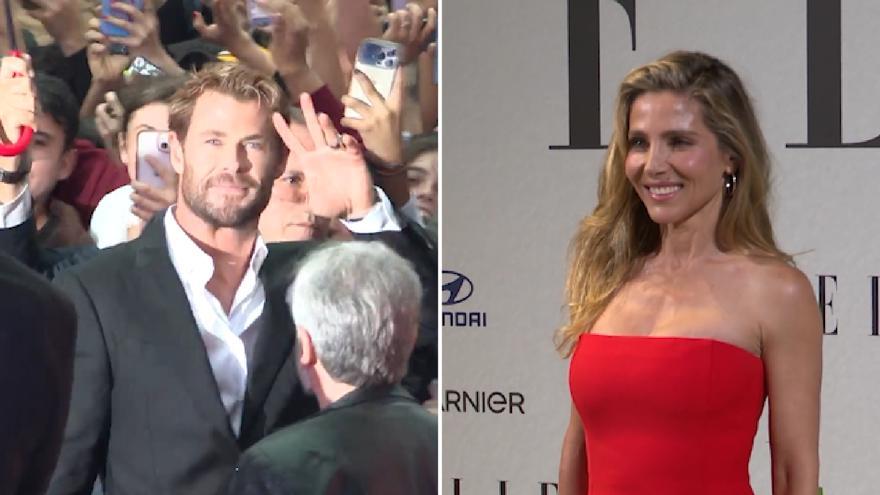 Chris Hemsworth y Elsa Pataky regresan a España